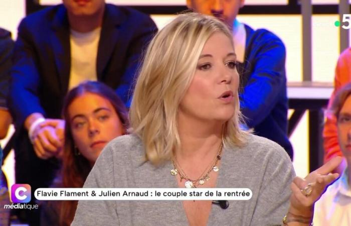 Flavie Flament segura de su relación con Julien Arnaud…