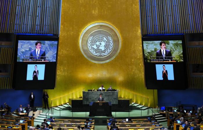 Asamblea General de las Naciones Unidas | Justin Trudeau pronuncia un discurso sobre el orden internacional