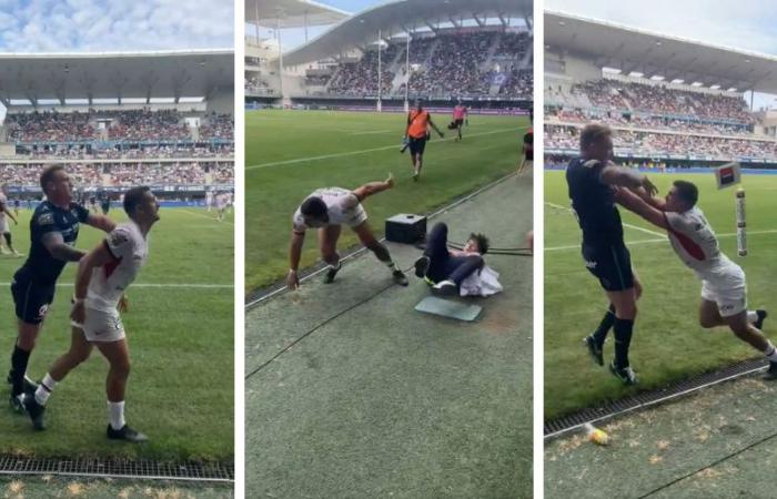 Pelea general, recogepelotas derribado, ¿qué pasó al final del partido entre los dos equipos?