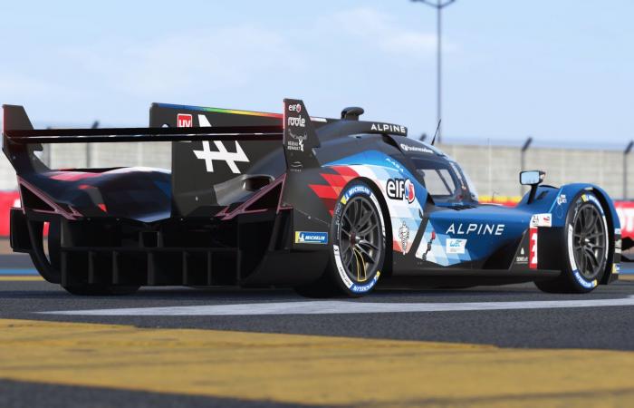 El Alpine A424, la nueva estrella del simracing