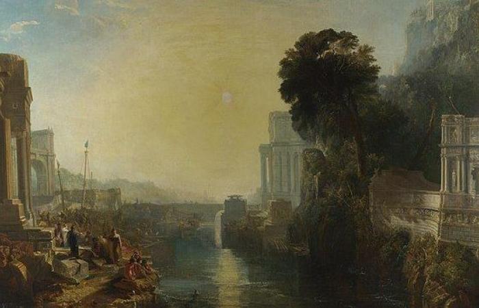 “Dido construyendo Cartago” de JMW Turner