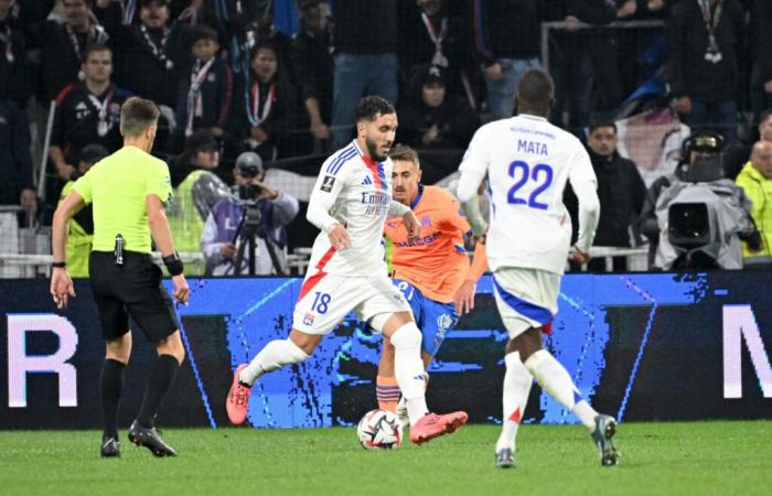 Rayan Cherki: “Es una pena” – Ligue 1 – J5 – Lyon-Marsella (2-3)