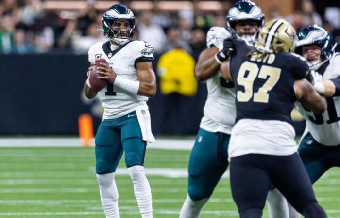 Los Eagles se clasifican por posición tras una contundente victoria sobre los Saints – NBC Sports Philadelphia