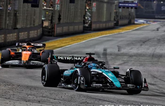 Fórmula 1 | Mercedes F1 no logró convertir sus posiciones en la parrilla