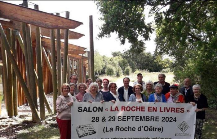 La Roche en libros en el espacio de la galería Roche d’Oëtre