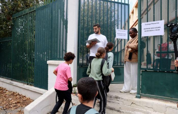 En Marsella, un colegio de los distritos del norte alerta de la presión del narcotráfico