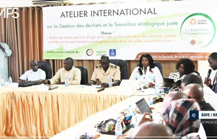 Gestión de residuos y transición ecológica en el menú de un taller – Agencia de Prensa Senegalesa