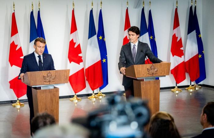 Visitar Canadá | Trudeau y Macron insisten en una reducción de la violencia en el Líbano