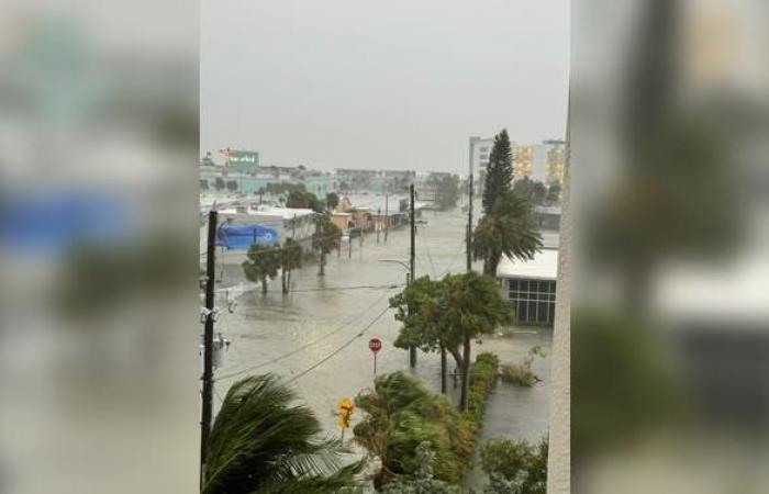 El huracán Helene toca tierra en Florida como devastadora tormenta de categoría 4