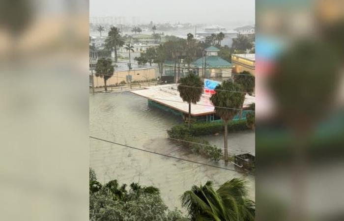 El huracán Helene toca tierra en Florida como devastadora tormenta de categoría 4