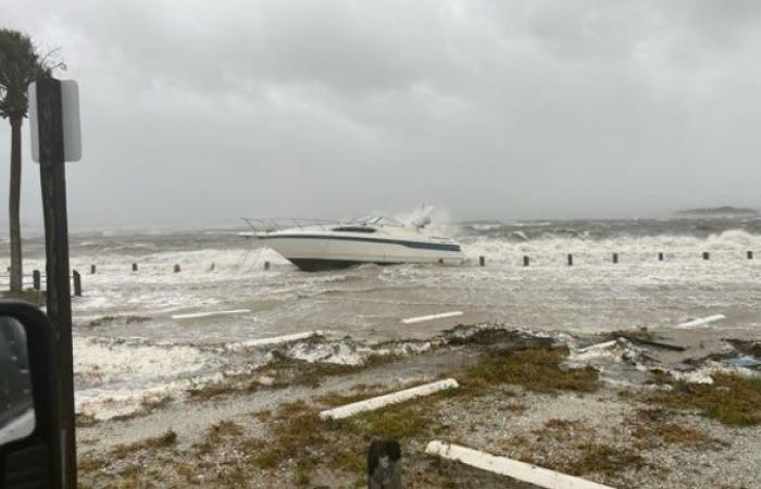 El huracán Helene toca tierra en Florida como devastadora tormenta de categoría 4