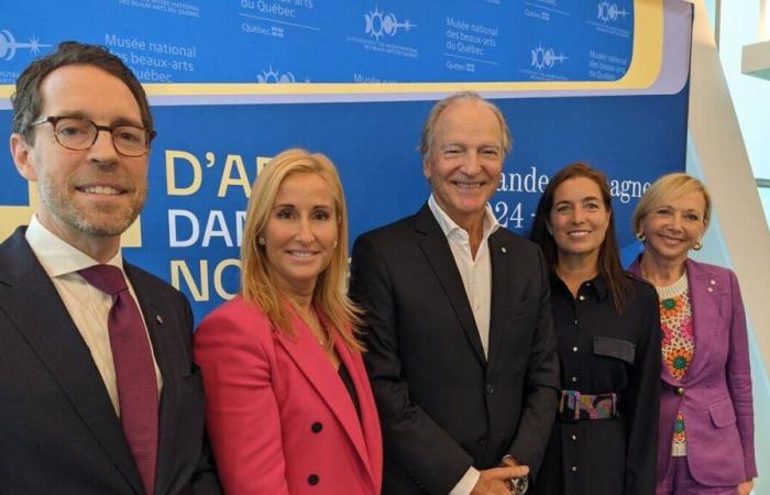 Lanzamiento de una histórica campaña de recaudación de fondos de 170 millones de dólares para la comunidad artística de Quebec