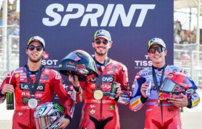 Bagnaia anota puntos, Martín falla