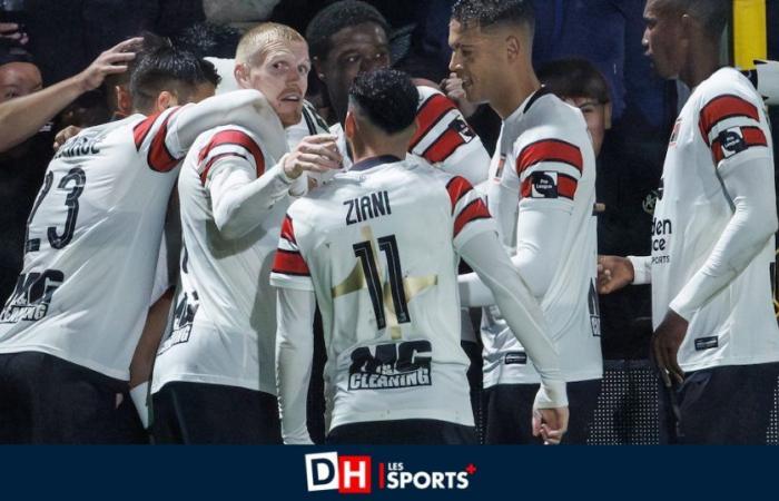 Dolorido en Francs Borains, RWDM mantiene el liderato en D1B, Eupen vuelve a la victoria