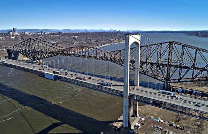 Paciencia en el puente de Quebec