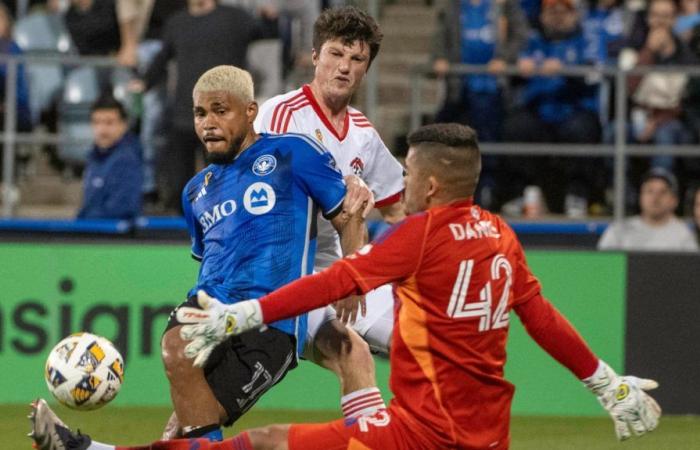 El espectáculo de Josef Martínez en el Stade Saputo (fútbol)