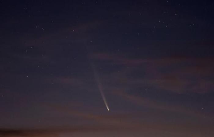 Imágenes del cometa Tsuchinshan-Atlas, visibles a simple vista este fin de semana (fotos)