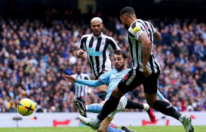 El Manchester City concede el empate al Newcastle tras un intenso partido