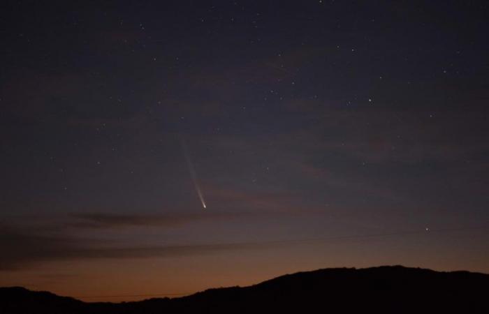 Imágenes del cometa Tsuchinshan-Atlas, visibles a simple vista este fin de semana (fotos)