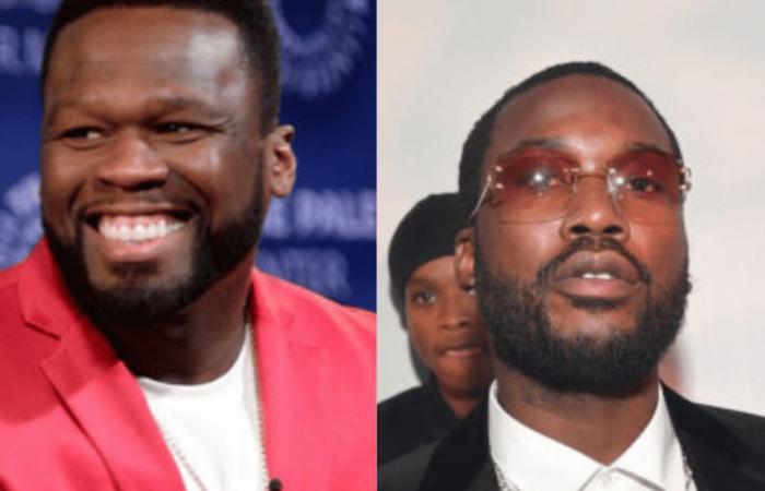 50 Cent Clowns Meek Mill por ofrecer 100.000 dólares para limpiar su nombre de Diddy Drama