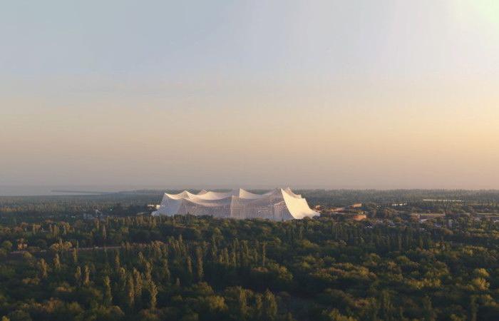 Casablanca, Estadio Hassan II, par Oualalou+Choi et Populous