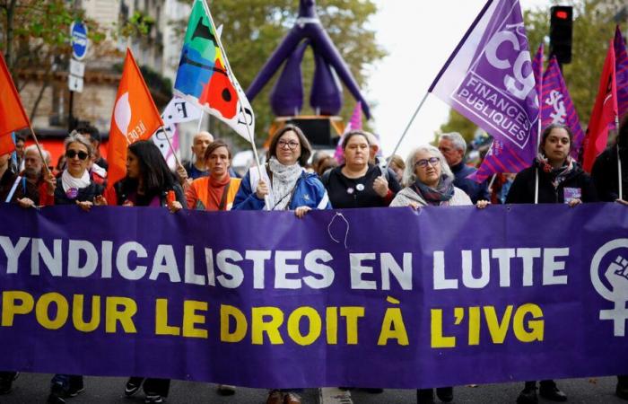 Cientos de personas se manifestaron en toda Francia para defender el “derecho” al aborto