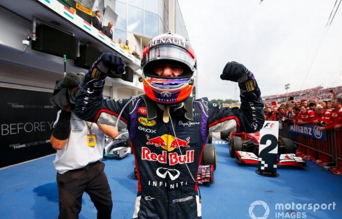 El día que Ricciardo se ganó la fama de gran guardafrenos