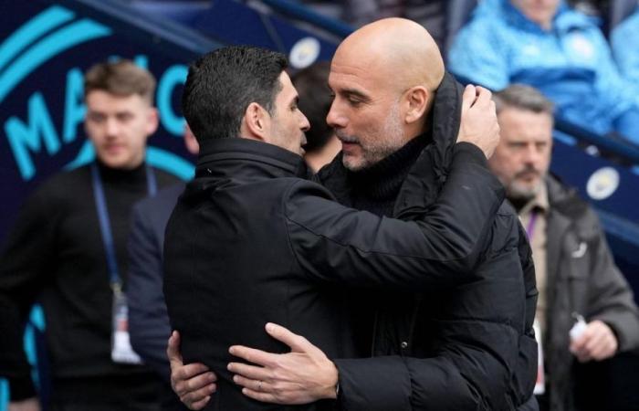 Mikel Arteta corta en seco la polémica con Pep Guardiola