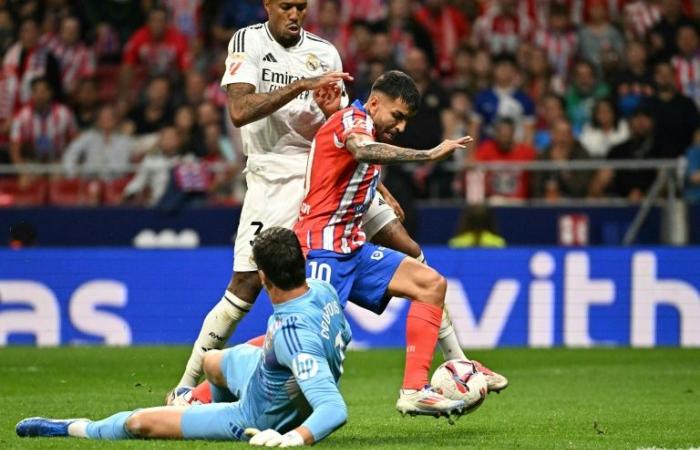 El Atlético le arrebata un empate a la Real en el derbi madrileño