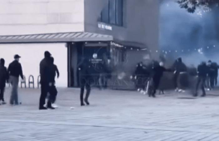 VIDEO. Pelea al margen del encuentro entre FC Lorient y AC Ajaccio