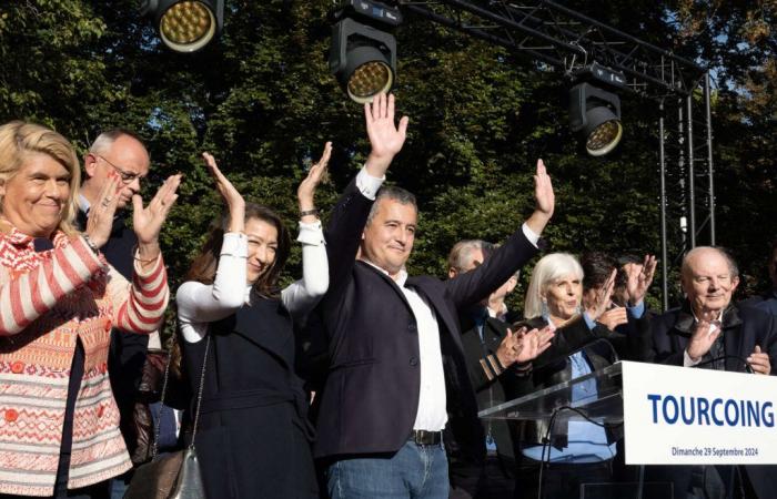 En Tourcoing, Gérald Darmanin advierte a Michel Barnier contra cualquier subida de impuestos y lanza su movimiento