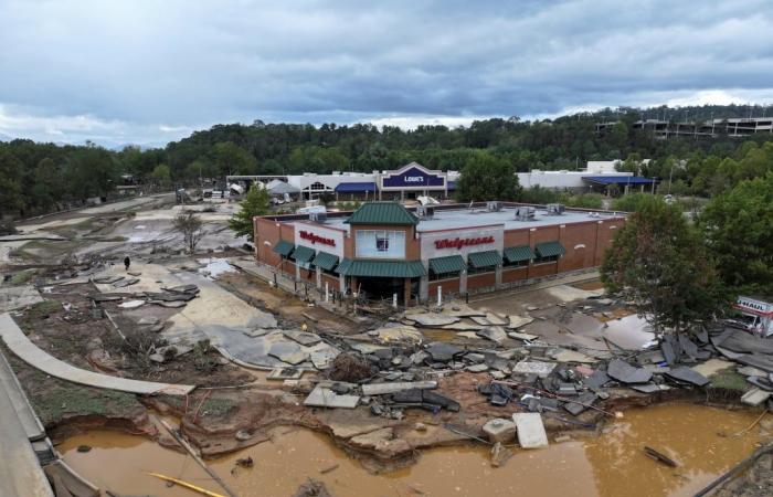 Un tercio de las muertes por el huracán Helene ocurrieron en un condado de Carolina del Norte