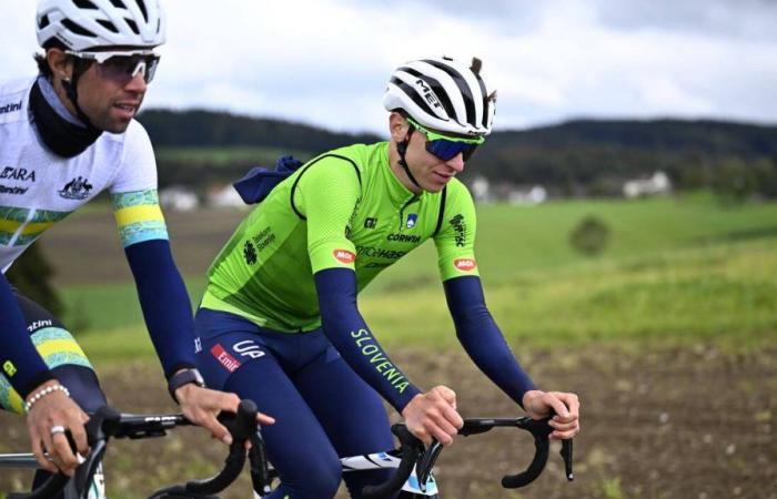 una escapada comenzó en la carrera de ruta masculina