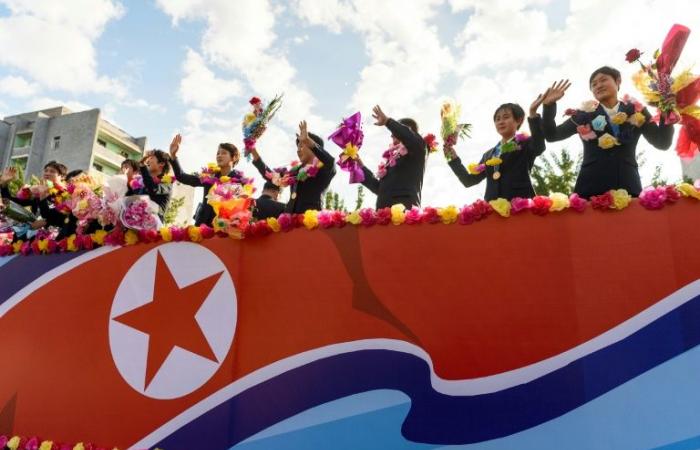 regreso triunfal a Corea del Norte para los campeones del mundo sub-20