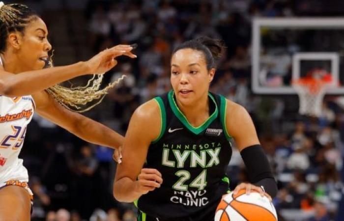 Napheesa Collier de Lynx gana el premio a Jugadora Defensiva del Año