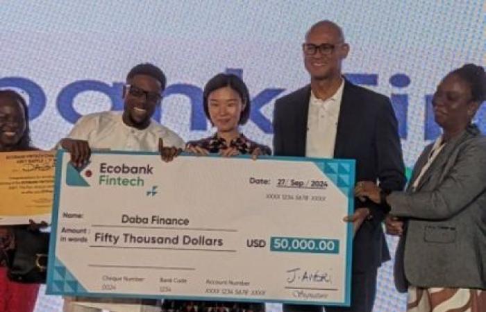 La fintech marfileña Daba Finance gana el Ecobank Fintech Challenge 2024