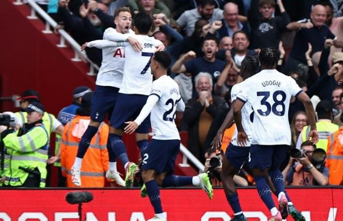 Los Spurs aniquilan al United de 10 hombres en Old Trafford