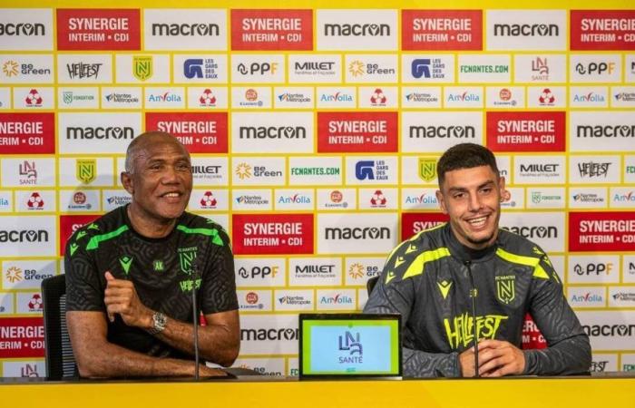 FC Nantes. ¿Matthis Abline? “Uno de los mejores atacantes que he tenido…” asegura Antoine Kombouaré