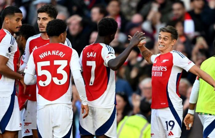 Tres jugadores destacados de la victoria del Arsenal por 4-2 sobre el Leicester