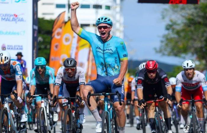 Ciclismo. Vuelta a Langkawi: Gleb Syritsa ganó la primera etapa en Malasia