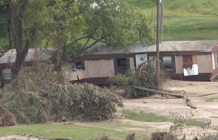 Los viajeros describen el impacto del huracán Helene al regresar a NH