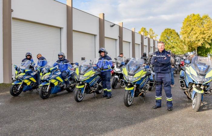 Una nueva jornada educativa “Trayectoria de seguridad de la motocicleta” organizada en Mirande