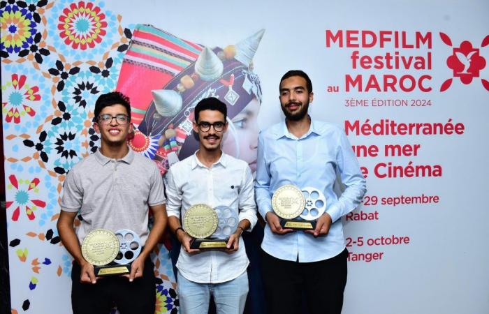 Premios de cortometrajes otorgados a estudiantes del ISMAC en el marco de la 3ª edición del MedFilm Festival en Marruecos