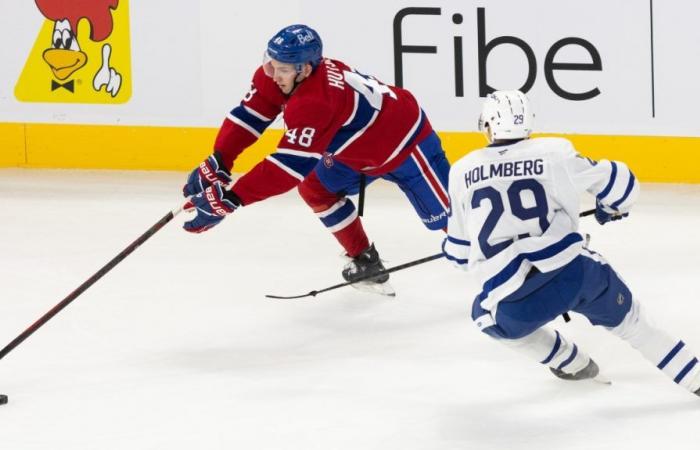 Los Canadiens pierden ante Maple Leafs en un partido que deja huella