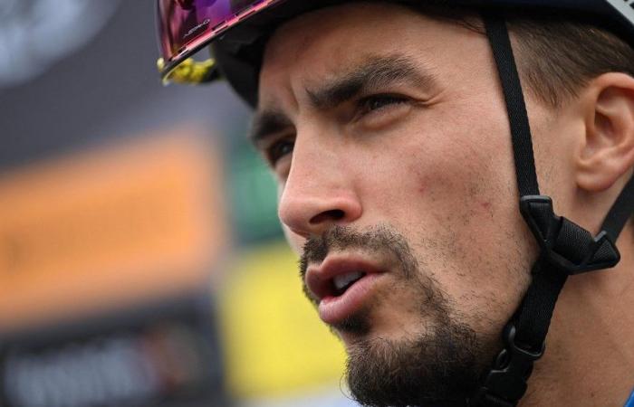 Julian Alaphilippe se rinde tras una caída, no hay tercera coronación para el francés en Suiza