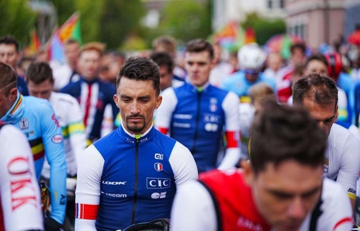 Julian Alaphilippe se retira tras dislocarse el hombro en una caída