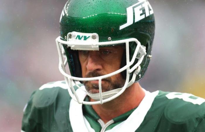 Aaron Rodgers, ofensiva de los Jets criticada por los fanáticos de la NFL después de la derrota contra Bo Nix, Broncos