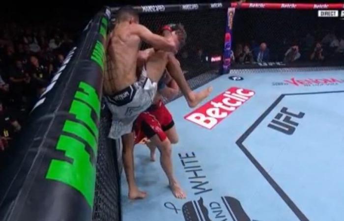 “Fue brutal”, el enorme nocaut de Farès Ziam conmocionó al mundo de las MMA