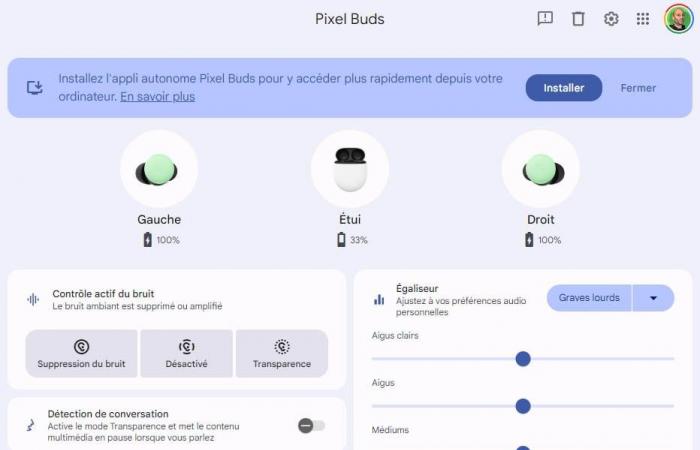 Pixel Buds controlables directamente desde Windows y MacOS