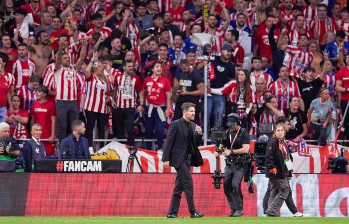 El contenido del tenso intercambio entre Simeone y Courtois